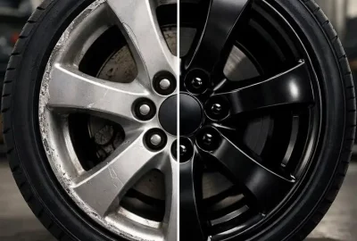 Best alloy wheel repair in Aberdeen fixing scratches and scuffs